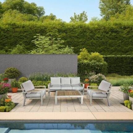 24C066-A-SET 7 SEATER SOFA SET