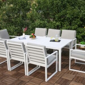 Amalfi aluminum dinning set