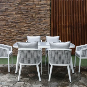 OSLO ALUMINUM DINNING SET