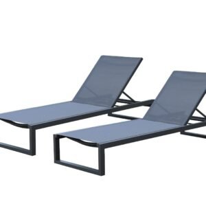 Sun Lounger Grey Frame SD-L-049
