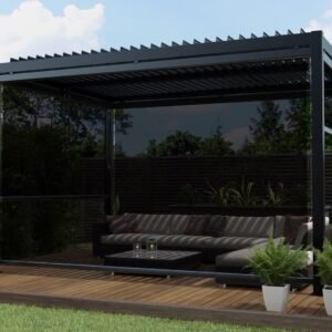 PERGOLA WITH SIDE SCREENS 4X5.8